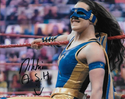 Signed Nikki Cross Smack Down WWE Autographed 8x10 Photo #4 Original