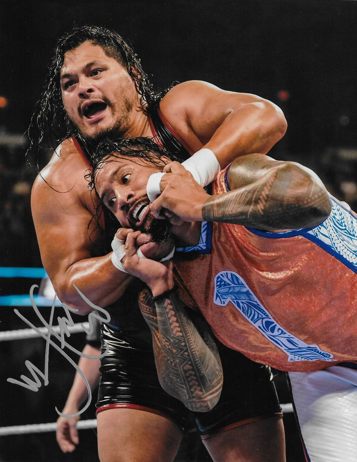Signed JC Mateo Smack Down WWE Autographed 8x10 Photo #2 Original