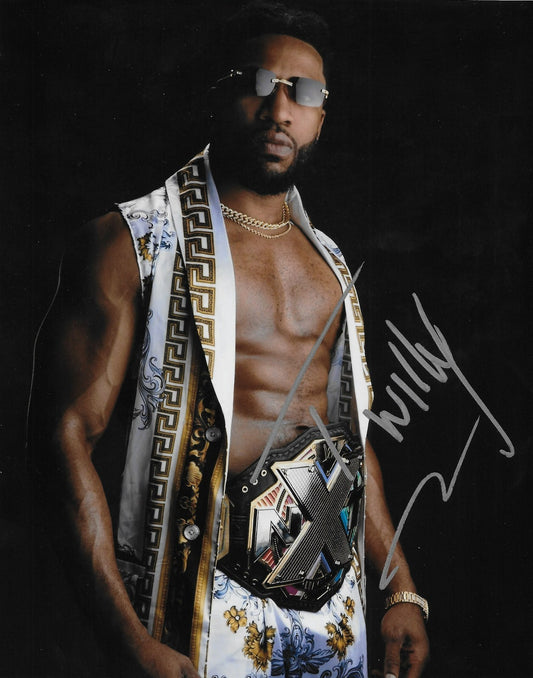 Signed Trick Williams Smack Down WWE Autographed 8x10 Photo #1 Original