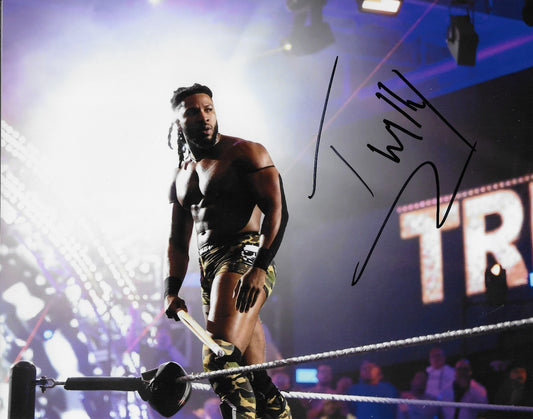 Signed Trick Williams Smack Down WWE Autographed 8x10 Photo #2 Original