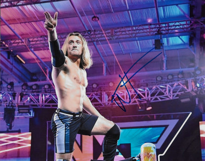 Signed Nathan Frazer Smack Down WWE Autographed 8x10 Photo #1 Original