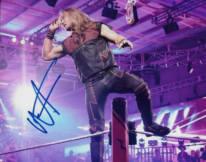 Signed Nathan Frazer Smack Down WWE Autographed 8x10 Photo #2 Original