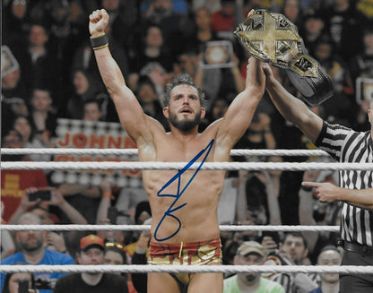 Signed Johnny Gargano Wrestling WWE NXT Autographed 8x10 Photo #2 Original