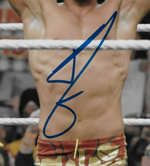 Signed Johnny Gargano Wrestling WWE NXT Autographed 8x10 Photo #2 Original