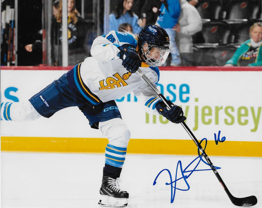 Signed Hayley Scamurra PWHL Toronto Sceptres Autographed 8x10 Photo #1 Original