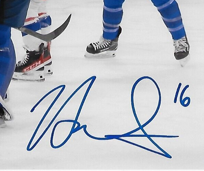 Signed Hayley Scamurra Team USA Womens Hockey Olympics 8x10 Photo #3 Original