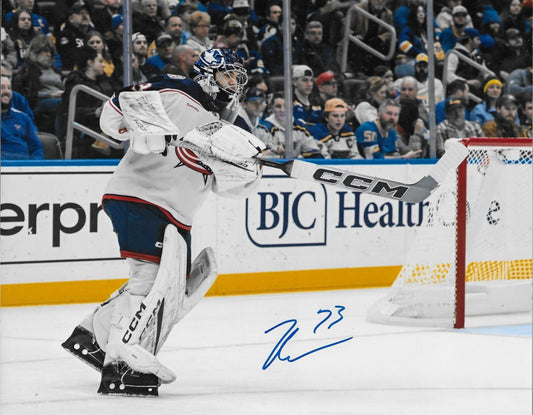 Signed Jet Greaves Columbus Blue Jackets Autographed 8x10 Photo #4 Original