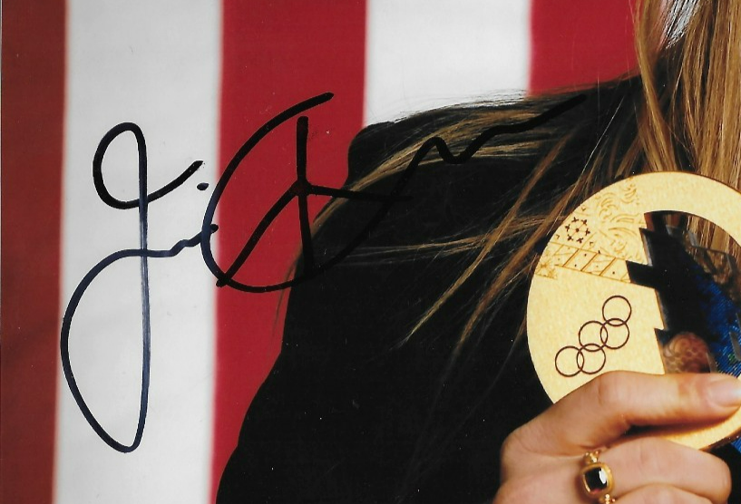 Signed Jamie Anderson Snowboarder 2014 Sochi Olympics 8x10 Photo #2 Original