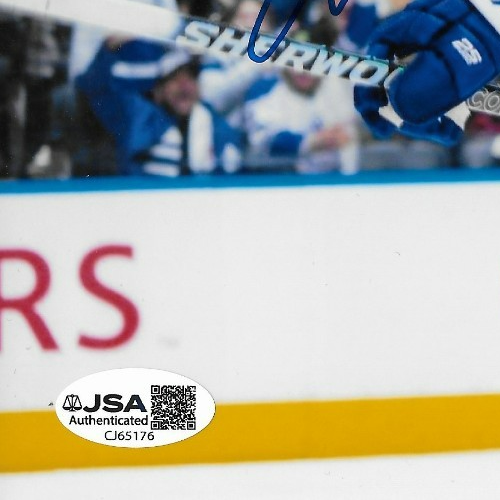 Signed William Nylander Toronto Maple Leafs 8x10 Photo #2 w JSA Authentication