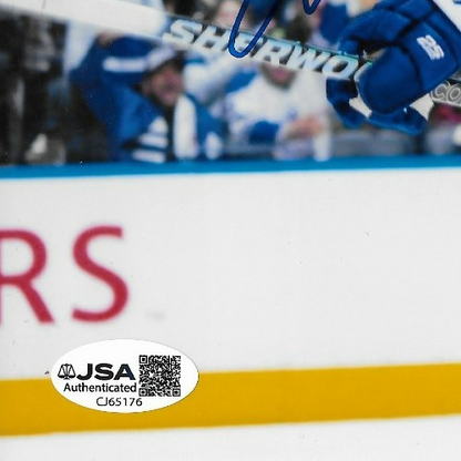Signed William Nylander Toronto Maple Leafs 8x10 Photo #2 w JSA Authentication