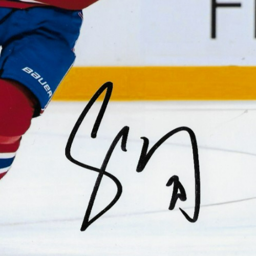 Signed Juraj Slafkovsky Montreal Canadiens 8x10 Photo #3 with JSA Authentication