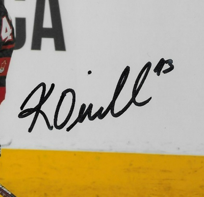 Signed Kristin O'Neill Team Canada PWHL Hockey 8x10 Photo #3 Original