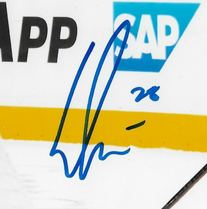 Signed Gustav Lindstrom Anaheim Ducks Autographed 8x10 Photo #3 Original