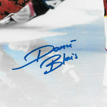 Signed Danae Blais 2026 Milano Olympics Speed Skating 8x10 Photo #1 Original