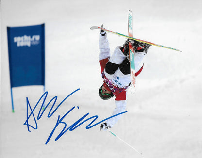 Signed Alexandre Bilodeau 2014 Sochi Winter Olympics 8x10 Photo #2 Original